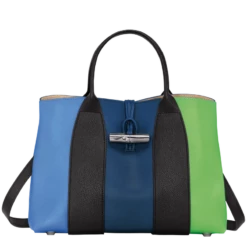 Longchamp Roseau M Handbag Multicolor - Leather