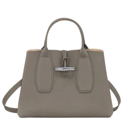 Longchamp Roseau M Handbag Turtledove - Leather