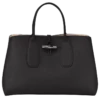 Longchamp Roseau XL Handbag Black - Leather