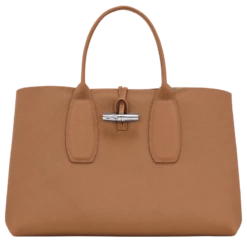 Longchamp Roseau XL Handbag Natural - Leather