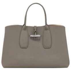 Longchamp Roseau XL Handbag Turtledove - Leather