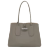 Longchamp Roseau L Tote Bag Turtledove - Leather