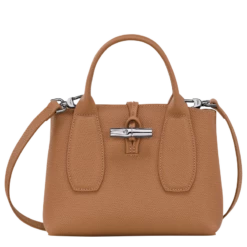 Longchamp Roseau S Handbag Natural - Leather
