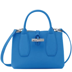 Longchamp Roseau S Handbag Cobalt - Leather