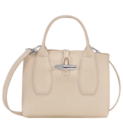 Longchamp Roseau S Handbag Paper - Leather