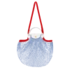 Longchamp Le Pliage Filet L Mesh Bag Sky Blue - Canvas