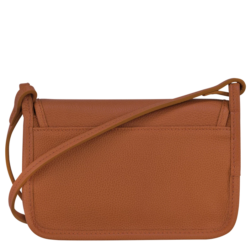 Longchamp Le Foulonné Wallet On Chain Caramel - Leather - Image 4
