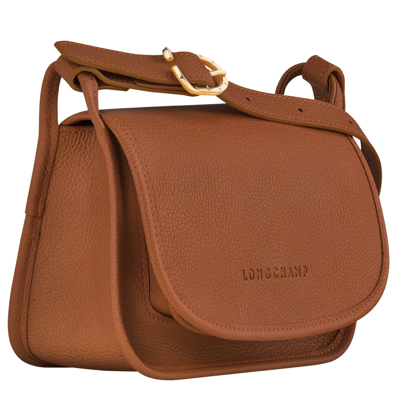 Longchamp Le Foulonné XS Crossbody Bag Caramel - Leather - Image 3