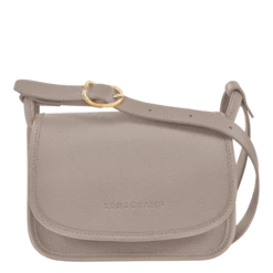 Longchamp Le Foulonné XS Crossbody Bag Turtledove - Leather