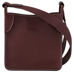 Longchamp Le Foulonné S Crossbody Bag Plum - Leather