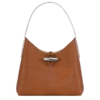 Longchamp Roseau M Hobo Bag Cognac - Leather