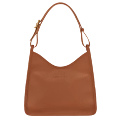 Longchamp Le Foulonné M Hobo Bag Caramel - Leather