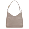 Longchamp Le Foulonné M Hobo Bag Turtledove - Leather