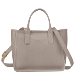 Longchamp Le Foulonné M Tote Bag Turtledove - Leather