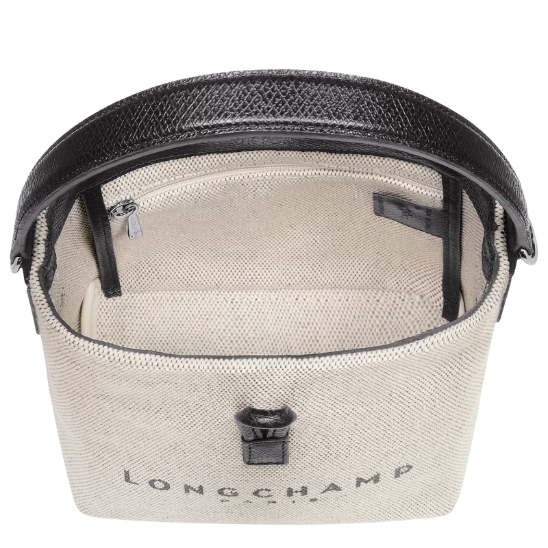 Longchamp Roseau XS Bucket Bag Ecru - Canvas - Image 5