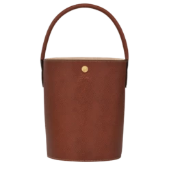 Longchamp Épure S Bucket Bag Brown - Leather