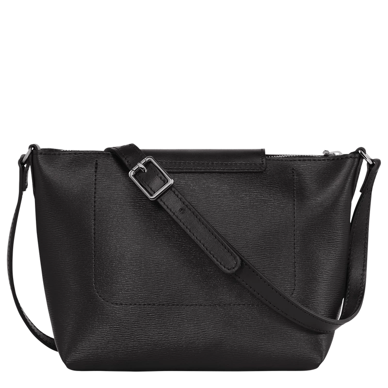 Longchamp Le Pliage City XS Crossbody Bag Black - Canvas - Image 4