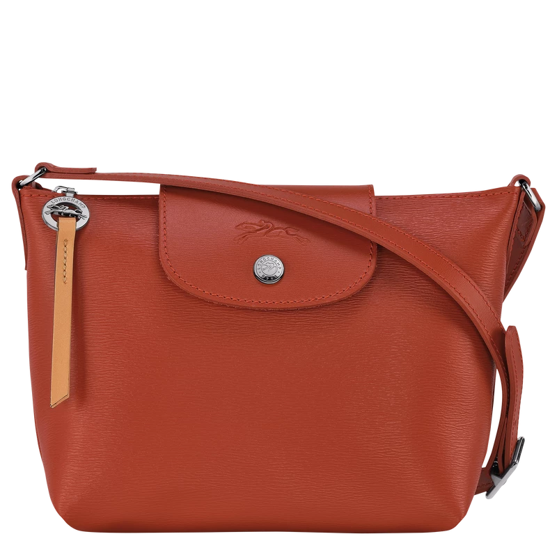 Longchamp Le Pliage City XS Crossbody Bag Terracotta - Canvas