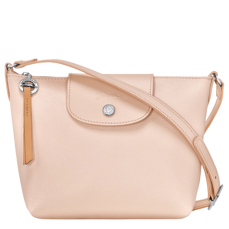 Longchamp Le Pliage City XS Crossbody Bag Nude - Canvas