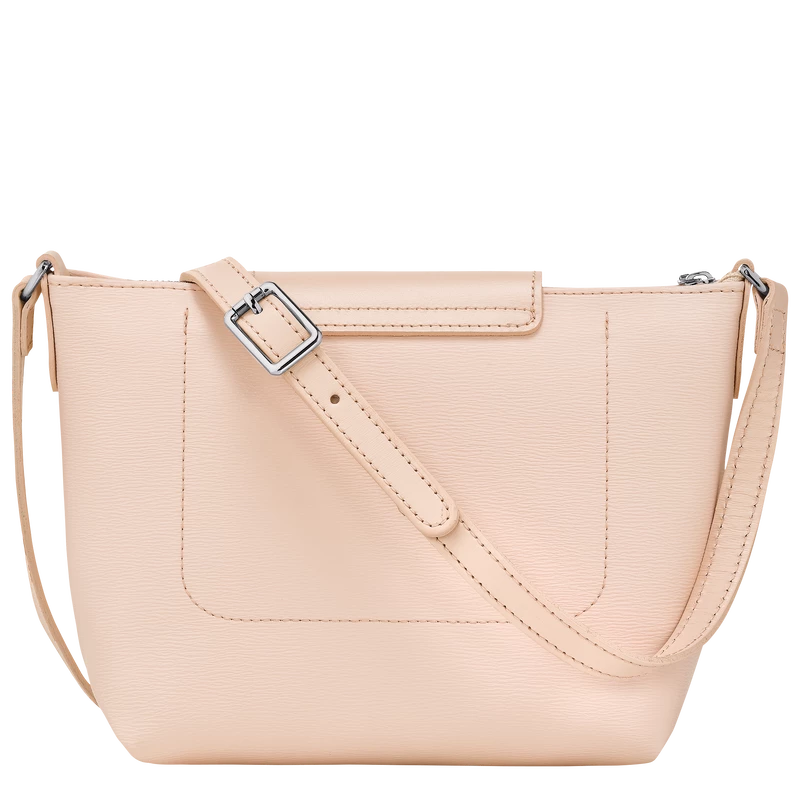 Longchamp Le Pliage City XS Crossbody Bag Nude - Canvas - Image 4