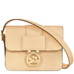 Longchamp Box-Trot S Crossbody Bag Straw - Leather