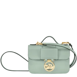 Longchamp Box-Trot XS Crossbody Bag Green-gray - Leather