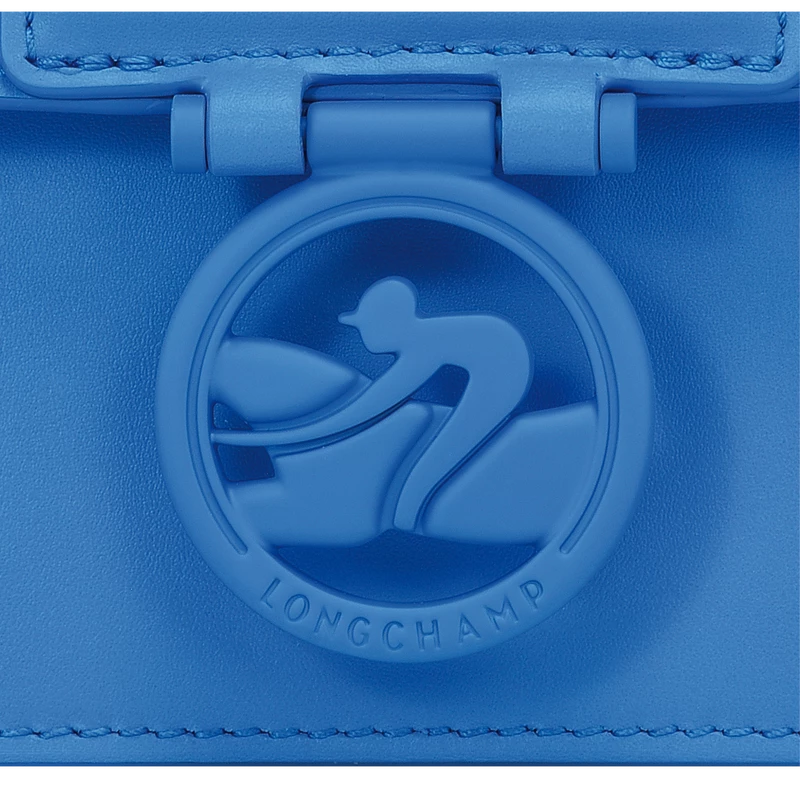 Longchamp Box-Trot XS Crossbody Bag Cobalt - Leather - Image 3