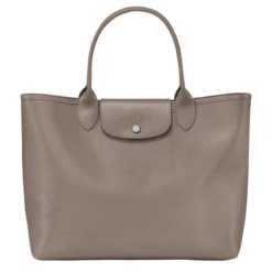 Longchamp Le Pliage City L Tote Bag Taupe - Canvas