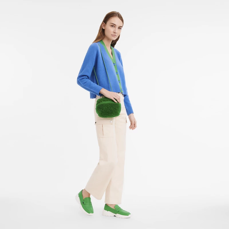 Longchamp Le Pliage Xtra XS Crossbody Bag Lawn - Leather - Image 2