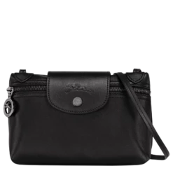Longchamp Le Pliage Xtra Crossbody Bag Black - Leather