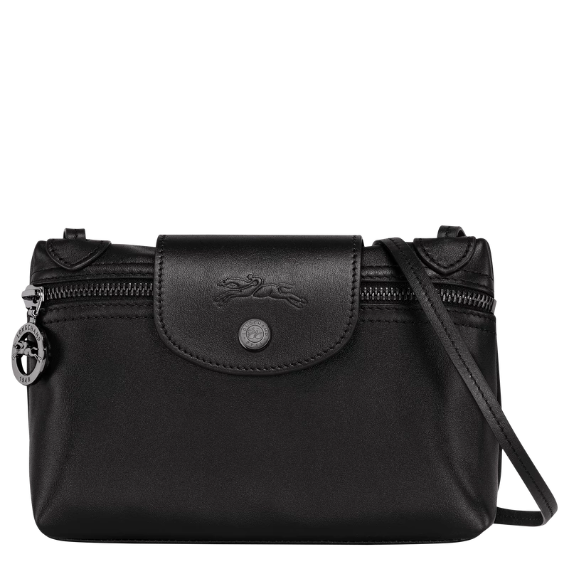 Longchamp Le Pliage Xtra Crossbody Bag Black - Leather