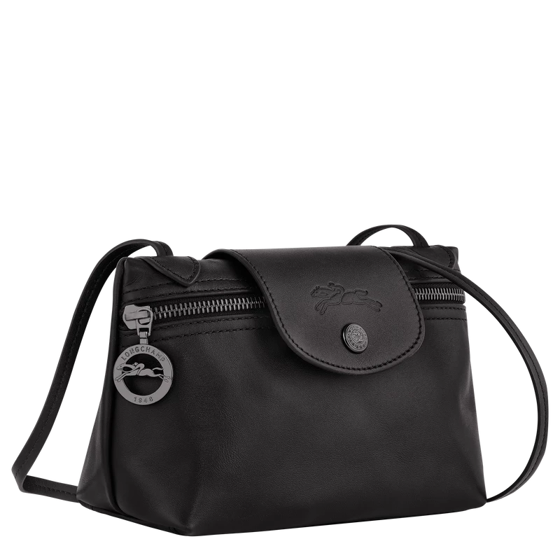 Longchamp Le Pliage Xtra Crossbody Bag Black - Leather - Image 3