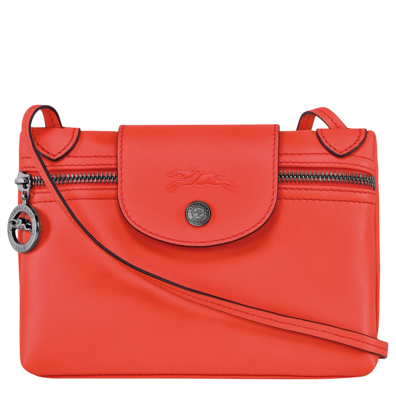 Longchamp Le Pliage Xtra Crossbody Bag Orange - Leather