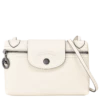 Longchamp Le Pliage Xtra Crossbody Bag Ecru - Leather