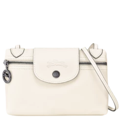 Longchamp Le Pliage Xtra Crossbody Bag Ecru - Leather
