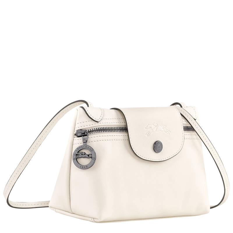 Longchamp Le Pliage Xtra Crossbody Bag Ecru - Leather - Image 3