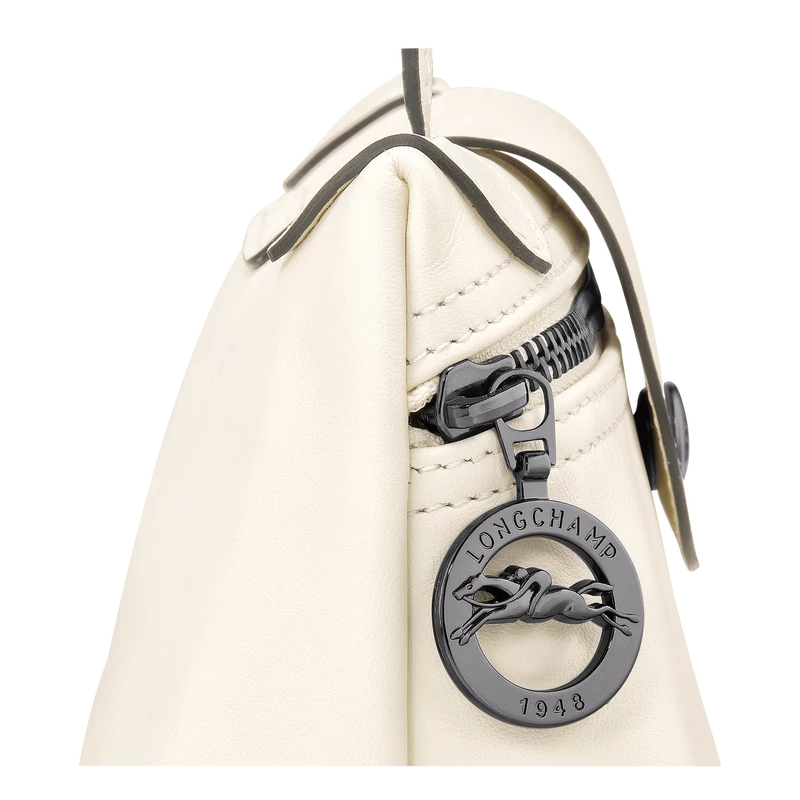 Longchamp Le Pliage Xtra Crossbody Bag Ecru - Leather - Image 5