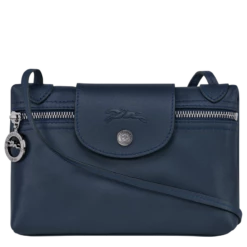 Longchamp Le Pliage Xtra Crossbody Bag Navy - Leather