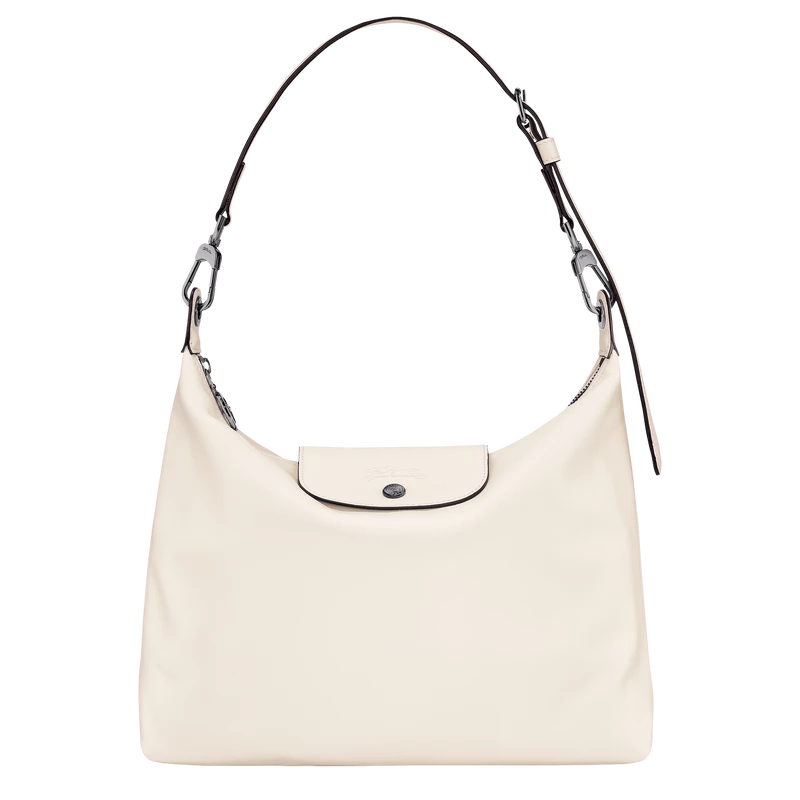 Longchamp Le Pliage Xtra M Hobo Bag Ecru - Leather