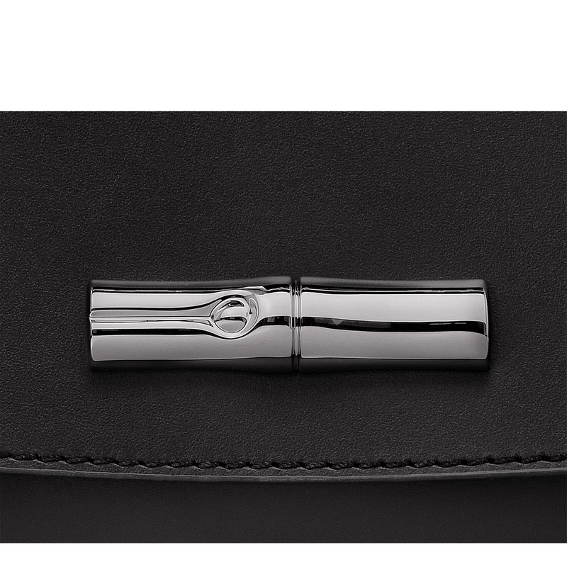 Longchamp Roseau Clutch Black - Leather - Image 3
