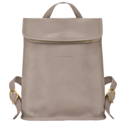 Longchamp Le Foulonné Backpack Turtledove - Leather