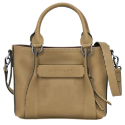 Longchamp 3D S Handbag Tobacco - Leather