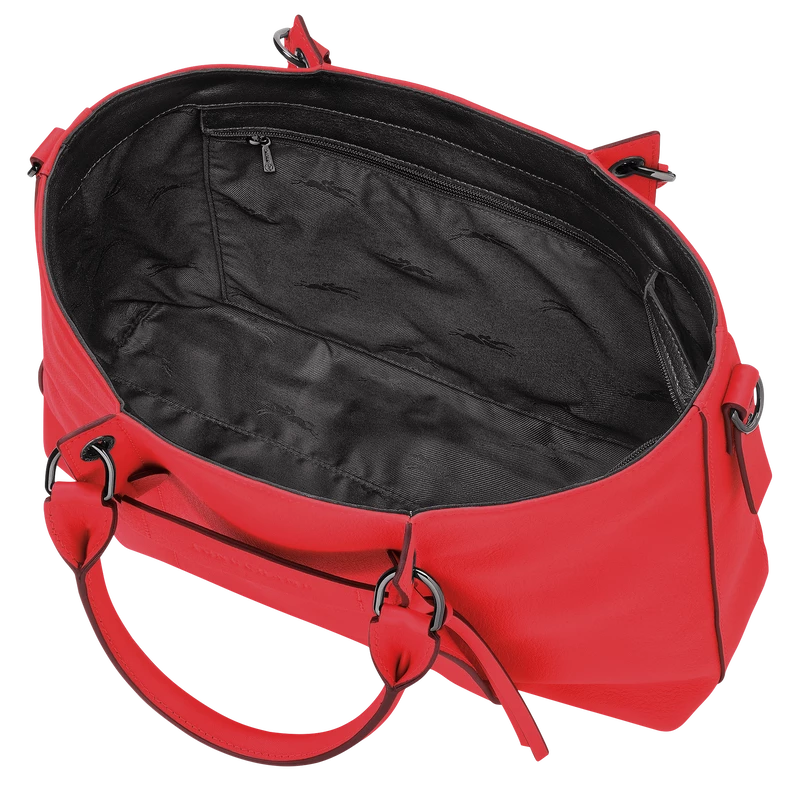 Longchamp 3D L Handbag Red - Leather - Image 5