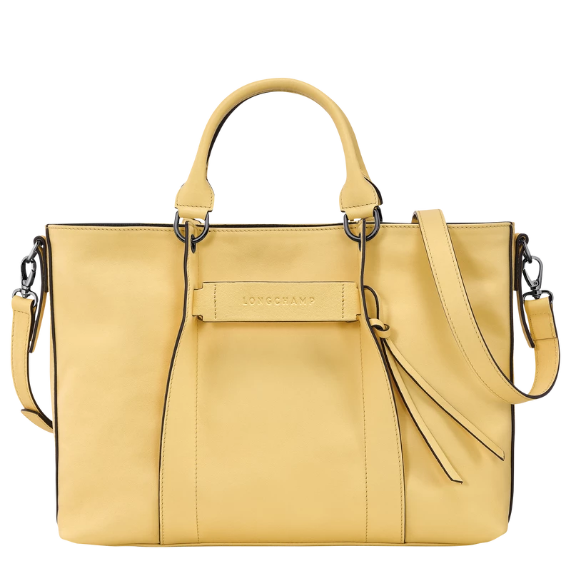 Longchamp 3D L Handbag Wheat - Leather
