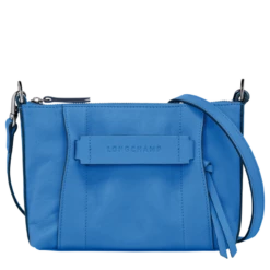 Longchamp 3D S Crossbody Bag Cobalt - Leather
