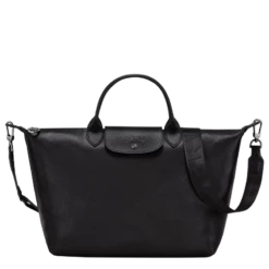 Longchamp Le Pliage Xtra L Handbag Black - Leather