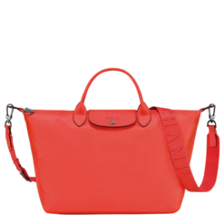 Longchamp Le Pliage Xtra L Handbag Orange - Leather