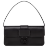 Longchamp Box-Trot M Baguette Bag Black - Leather