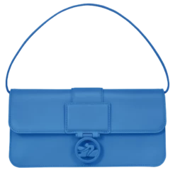 Longchamp Box-Trot M Baguette Bag Cobalt - Leather