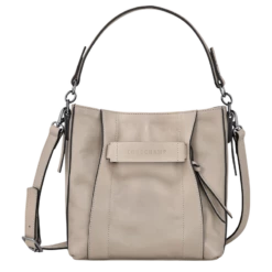 Longchamp 3D S Crossbody Bag Clay - Leather